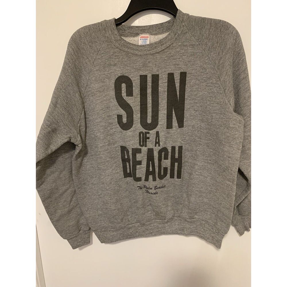 Vintage Russell Beach Sweatshirt Size L